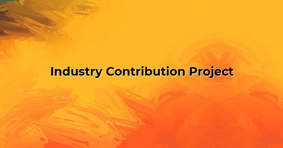 Industry Contribution Project