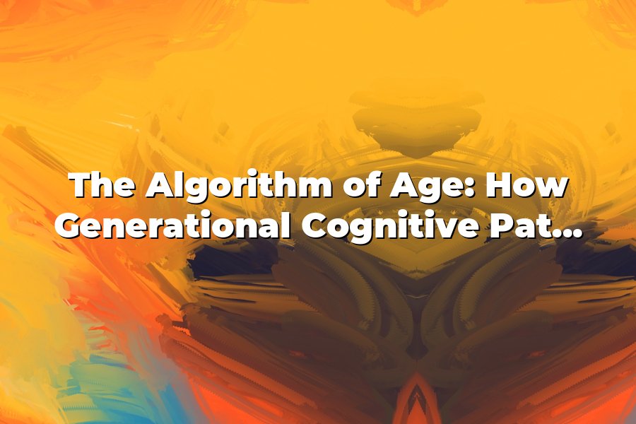 The Algorithm of Age: How Generational Cognitive Patterns Shape AI Team ...